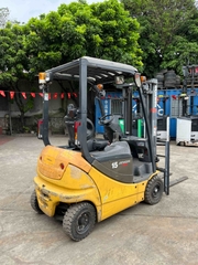 XE NÂNG ĐIỆN NGỒI LÁI KOMATSU 1,5 Tấn FB15-12 (2013)