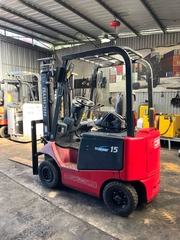 XE NÂNG ĐIỆN NGỒI LÁI NICHIYU 1.5 Tấn FB15PN-77B-300 (2017)