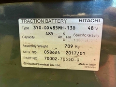 XE NÂNG ĐIỆN NGỒI LÁI NICHIYU 1.5 Tấn FB15PN-77B-300 (2017)