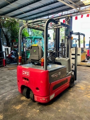 XE NÂNG ĐIỆN NGỒI LÁI NICHIYU 1.5 Tấn FBT15PN-75B-530M (2017)