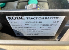 XE NÂNG ĐIỆN NGỒI LÁI KOMATSU 1,5 Tấn FB15-12 (2014)