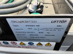 XE NÂNG ĐIỆN NGỒI LÁI KOMATSU 1.8 Tấn FB18-12 (2013)