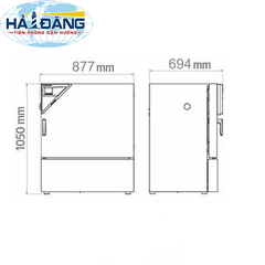 Tủ vi khí hậu 102 Lít, KBF-S115 hãng Binder - Đức