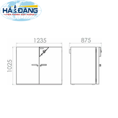 Tủ ấm đối lưu cưỡng bức 400L loại BF400 hãng Binder - Đức