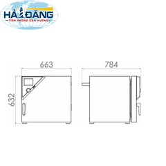 Tủ ấm lạnh 53L loại KT53 hãng Binder - Đức