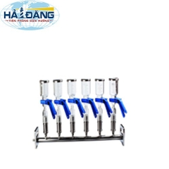 BỘ LỌC CHÂN KHÔNG 6 NHÁNH PHỄU THÉP MVF-6S BIOBASE