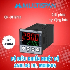 Bộ Điều Khiển Nhiệt Độ Multispan Analog I/O Modbus PTC 4202A M1
