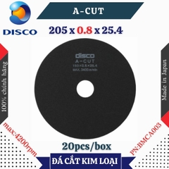 Đĩa cắt kim loại Disco A-CUT size 230 x 1.0 x 25.4 (mm)