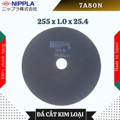 Đĩa cắt kim loại Nippla 7A80N size 255 x 1.0 x 25.4 (mm)