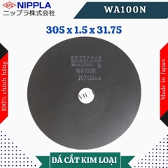 Đĩa cắt Nippla WA100N size 255 x 1.0 x 31.75 (mm)