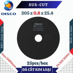 Đĩa cắt kim loại Disco SUS-CUT size 150 x 0.5 x 25.4 (mm)