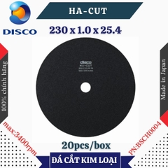 Đĩa cắt kim loại Disco HA-CUT size 230 x 1.0 x 25.4 (mm)