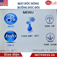 Máy đúc mẫu nóng Metpress 2A (Dual)