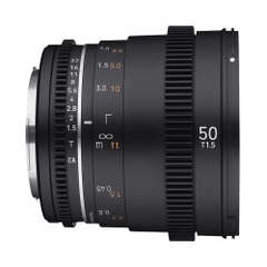 Samyang 50mm T1.5 VDSLR MK2 for Canon/Sony