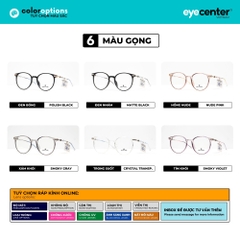 [C61]Gọng kính cận nữ chính hãng ZAC & CODY lõi thép chống gãy nhiều màu casual.61 ZC 82761 by Eye Center Vietnam