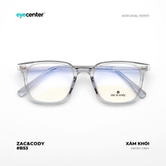 [B53]Gọng kính cận nam nữ chính hãng ZAC & CODY lõi thép chống gãy original.53 ZC 7111 by Eye Center Vietnam