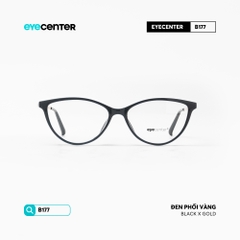 [B177] Gọng kính cận nữ mắt mèo chất liệu nhựa phối kim loại chống gỉ by Eye Center Vietnam
