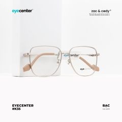 [K35]Gọng kính cận nữ chính hãng EYECENTER kim loại chống gỉ nhiều màu EK 708 by Eye Center Vietnam