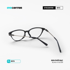 [B173] Gọng kính cận mắt mèo nữ chất liệu nhựa phối kim loại by Eye Center Vietnam