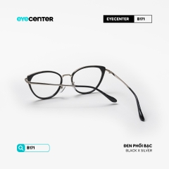 [B171] Gọng kính cận mắt mèo nữ chất liệu nhựa phối kim loại chống gỉ by Eye Center Vietnam
