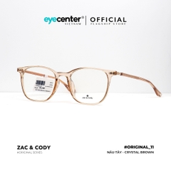 [B11] Gọng kính cận nam nữ chính hãng ZAC & CODY lõi thép chống gãy original.11 ZC TR8876 by Eye Center Vietnam