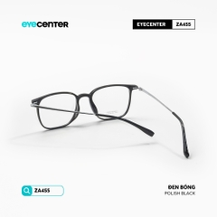 [ZA455] Gọng kính cận nam nữ chất liệu nhựa phối Titanium chống gỉ siêu nhẹ by Eye Center Vietnam