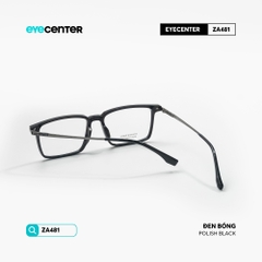 [ZA481] Gọng kính cận nam nữ chất liệu nhựa phối Titanium siêu nhẹ chống gỉ by Eye Center Vietnam