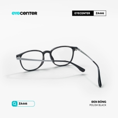 [ZA446] Gọng kính cận nam nữ chất liệu nhựa phối Titanium chống gỉ by Eye Center Vietnam