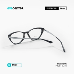 [ZA484] Gọng kính cận mắt mèo nữ chất liệu nhựa phối kim loại chống gỉ by Eye Center Vietnam