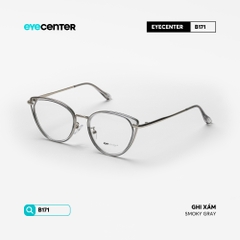 [B171] Gọng kính cận mắt mèo nữ chất liệu nhựa phối kim loại chống gỉ by Eye Center Vietnam
