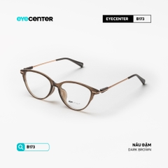 [B173] Gọng kính cận mắt mèo nữ chất liệu nhựa phối kim loại by Eye Center Vietnam