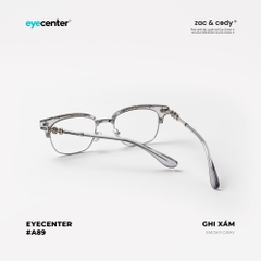 [A89] Gọng kính cận nam nữ chính hãng ZAC & CODY nhựa phối kim loại 2237 by Eye Center Vietnam