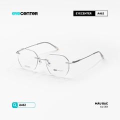 [VA462] Gọng kính cận không viền nam nữ chất liệu Titanium siêu nhẹ chống gỉ  by Eye Center Vietnam