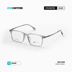 [ZA481] Gọng kính cận nam nữ chất liệu nhựa phối Titanium siêu nhẹ chống gỉ by Eye Center Vietnam