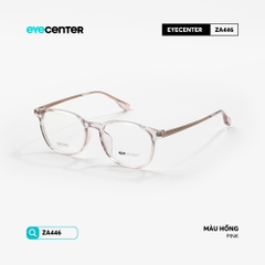 [ZA446] Gọng kính cận nam nữ chất liệu nhựa phối Titanium chống gỉ by Eye Center Vietnam