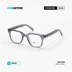 [ZA520] Gọng kính cận nam nữ chất liệu nhựa lõi thép chống gãy by Eye Center Vietnam