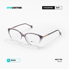 [B190] Gọng kính cận nam nữ chính hãng chất liệu nhựa siêu nhẹ by Eye Center Vietnam