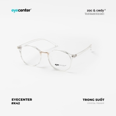 [K42]Gọng kính cận nữ chính hãng EYECENTER nhựa dẻo chống gãy siêu nhẹ  EK 519 by Eye Center Vietnam