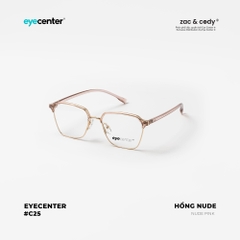 [C25]Gọng kính cận nam nữ chính hãng EYECENTER nhựa phối kim loại EC6328 by Eye Center Vietnam