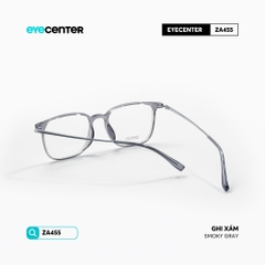 [ZA455] Gọng kính cận nam nữ chất liệu nhựa phối Titanium chống gỉ siêu nhẹ by Eye Center Vietnam