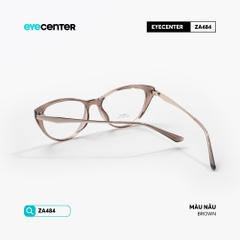 [ZA484] Gọng kính cận mắt mèo nữ chất liệu nhựa phối kim loại chống gỉ by Eye Center Vietnam