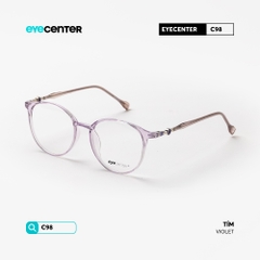 [C98] Gọng kính cận kim loại nam nữ EYECENTER lõi thép chống gãy by Eye Center Vietnam