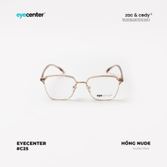 [C25]Gọng kính cận nam nữ chính hãng EYECENTER nhựa phối kim loại EC6328 by Eye Center Vietnam