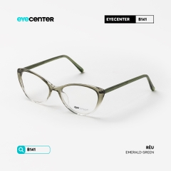 [B141] Gọng kính cận mắt mèo nữ STUDIO MUKU lõi thép chống gãy by Eye Center Vietnam