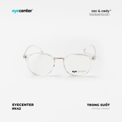 [K42]Gọng kính cận nữ chính hãng EYECENTER nhựa dẻo chống gãy siêu nhẹ  EK 519 by Eye Center Vietnam