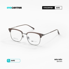 [A492] Gọng kính cận nam nữ chất liệu Titanium chống gỉ siêu nhẹ by Eye Center Vietnam