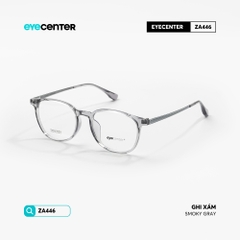 [ZA446] Gọng kính cận nam nữ chất liệu nhựa phối Titanium chống gỉ by Eye Center Vietnam