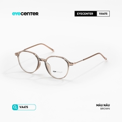 [VA475] Gọng kính cận nam nữ chất liệu nhựa phối kim loại chống gỉ by Eye Center Vietnam