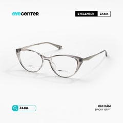 [ZA484] Gọng kính cận mắt mèo nữ chất liệu nhựa phối kim loại chống gỉ by Eye Center Vietnam