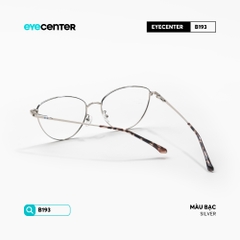 [B193] Gọng kính cận nữ chính hãng STUDIO MUKU kim loại chống gỉ by Eye Center Vietnam